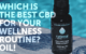 Oil is the best kind of CBD for wellness-focused individuals