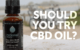 How do you know if you should try CBD oil? Here's why others use it.